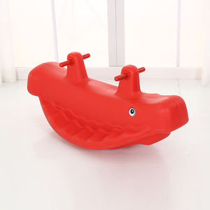 Equipo de Juegos Infantil de Alta Calidad, Balancín de Plástico con Forma de Animalito, Tobogán y Columpio para Niños Pequeños, Interior y Exterior - Product Image 5