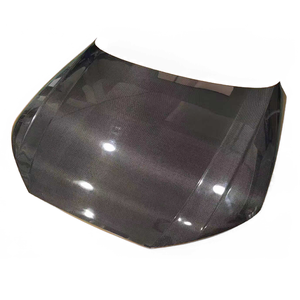 Capó de coche de capó de motor de fibra de carbono estilo OEM de alta calidad para <span class=keywords><strong>Audi</strong></span> A4 B9 2016-2023 - Product Image 4