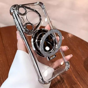 Pura70 <span class=keywords><strong>Touch</strong></span>-Up gương trường hợp điện thoại <span class=keywords><strong>U</strong></span> từ đứng mạ điện mate60pro bốn góc chống thả - Product Image 5