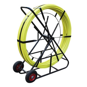 6mm 9mm 11mm cáp ống Rodder sợi thủy tinh dây đường ống nạo vét puller Dây cáp chạy Rod - Product Image 1