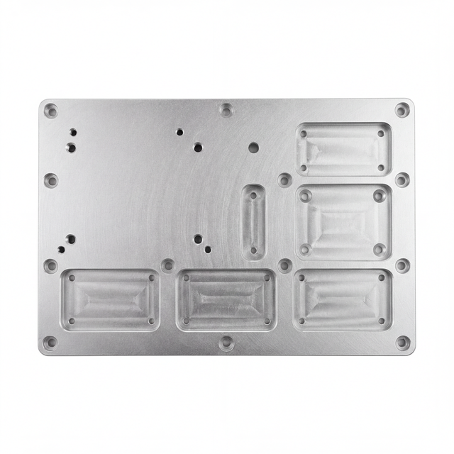 Junke Brand CNC Machined Alloy Tooling Plate with Grid Threaded Holes for Fixture and Jig Application