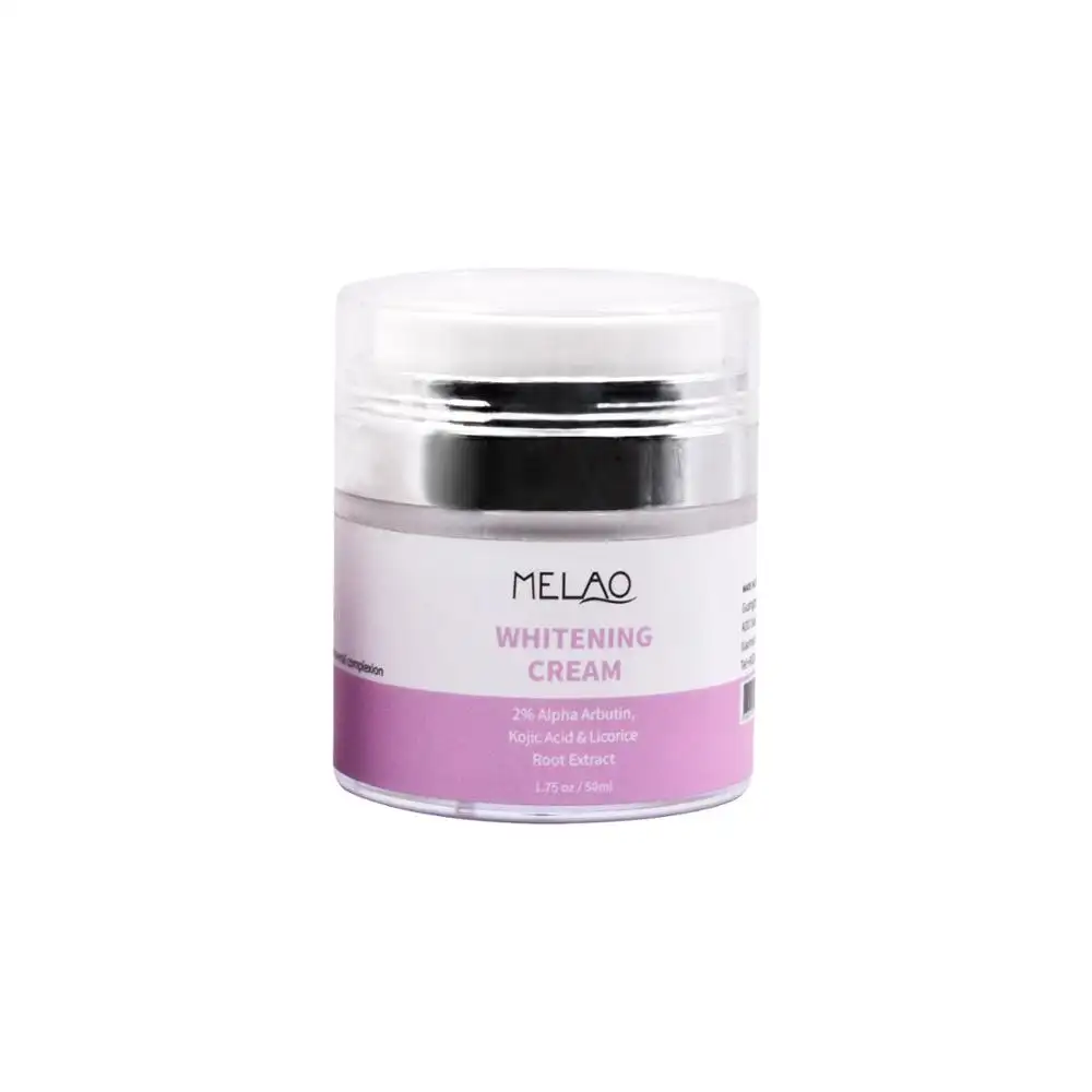 Private label la cura della pelle cosmetici crema sbiancante lozione organico day & night crema di bellezza crema per il viso