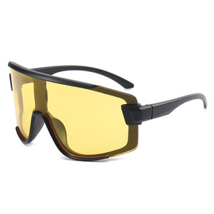 Xsy Sports Sunglasses <b>Large</b> <b>Frame</b> Polarized Pc Lens Uv400 Outdoor Cycling Glasses For Men Women - Product Image 4