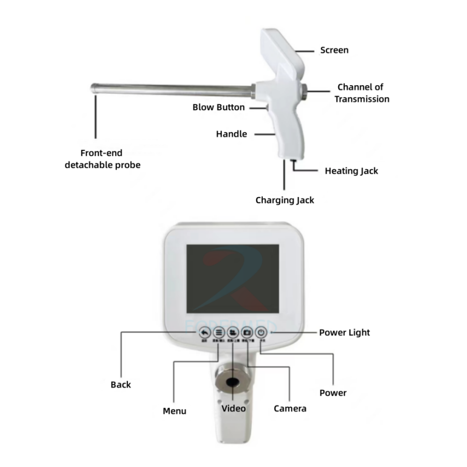 Visual Cow Artificial Insemination Gun with Stainless Steel Heated ...