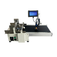 Machine d'impression de codes-barres sur feuille de plastique transparente automatique industrielle Écran tactile Imprimante à jet d'encre haute vitesse pour étiquettes