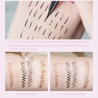 Pinky Leem Eyeliner Liquide Waterproof Eyeliner Sans Huile Vente En Gros Oem Marque Privée Eye Liner Noir Maquillage Yeux Maquillage Personnes