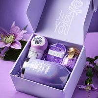 UIONEN Keranjang Hadiah Spa Lavender untuk Guru, Ibu, dan Hari Valentine, Tren Fashion Klasik, Buatan Cina Model 203