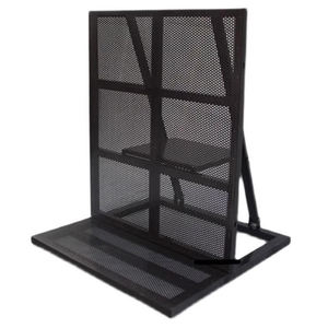 बिक्री/कॉन्सर्ट मोजो बैरिकेड/धातु चरण बाधा के लिए भीड़ नियंत्रण बाधा को तह करना - Product Image 1