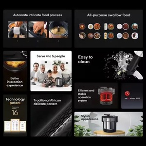 Syinix nuốt nhà sản xuất fufu và nấu ăn và đập nhà sản xuất nuốt tự động nhà sản xuất - Product Image 5