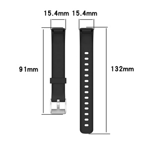 Correa de Silicona Suave de Repuesto, Correa de <span class=keywords><strong>Reloj</strong></span> Deportiva de Goma para <span class=keywords><strong>Fitbit</strong></span> Luxe, Accesorios para <span class=keywords><strong>Reloj</strong></span>, Brazalete Suave Impermeable - Product Image 3