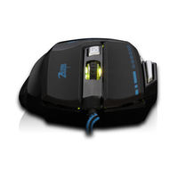 ZELOTES T-80 USB Optical Gaming Mouse-7-Button Programmable RGB Backlit Ergonomic Design Stok Tersedia