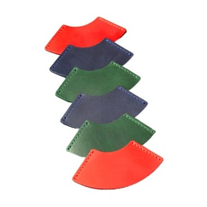Nuevo marcapáginas de cuero PU transfronterizo, mini clip creativo para esquinas de libros, protector de esquinas de libros, marcapáginas para estudiantes. - Product Image 5
