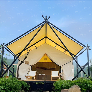 Profesional personalizado al aire libre impermeable lujo Hotel Safari tienda estilo europeo en forma de A nómada para eventos tiendas de campaña - Product Image 1