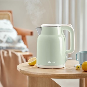 Hervidor Eléctrico Little Bear de 1.5L, Acero Inoxidable, Base Giratoria de 360 Grados, Verde - Product Image 3