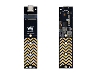 Adaptor USB ke SATA Waveshare USB-C untuk NGFF SSD USB 3.0 Tipe-C hingga 6 Gbps B594