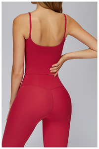 Débardeur de sport athlétique sans manches pour <span class=keywords><strong>femme</strong></span>, idéal pour la course, la gym, le yoga et l'entraînement - Product Image 3