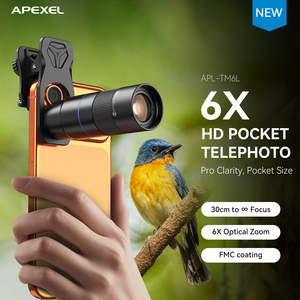 Nouveauté - Objectif téléobjectif de poche 6X avec clip universel pour smartphone - Product Image 3