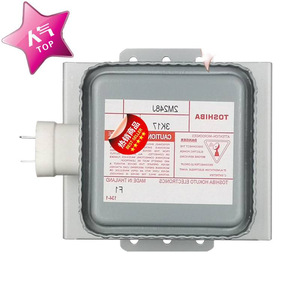 Magnetron pour four à micro-ondes Toshiba 1000W, refroidi par air, à pieds courts, pièce d'origine M24FB-610 - Product Image 1