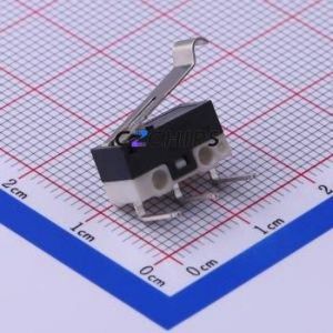 DM1-16UD-1 Limit Switch Through hole Component (THT) Switch Single Pole Double Throw 12.7mm 5.7mm 6.6mm - Product Image 1