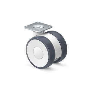Aus gezeichnete Hoch leistungs rollen Polyurethan Industrie rollen Bürostuhl Full Size Stem Rollen 2,5" - Product Image 1