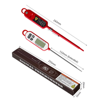 Termometer Makanan Tipe Pena Portabel, Termometer Digital untuk Dapur, BBQ, Daging, Air, Minyak, Alat Masak - Promo!