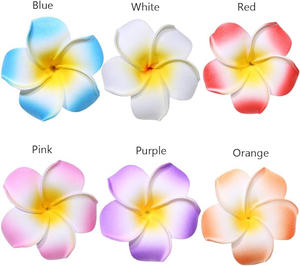 Horquillas hawaianas de flores Plumeria para fiesta en la playa, boda, evento, horquillas, pinza para el pelo, pasador nupcial, accesorio para el cabello - Product Image 2