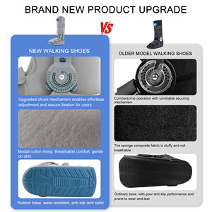 Sepatu bot ortopedi berjalan untuk keseleo, patah stres pergelangan kaki, dan cedera kaki nyaman dan pemulihan suportif - Product Image 4