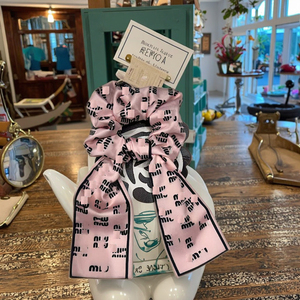 مصمم العلامة التجارية حلوة الغابات حروف الشريط الشعر المألوف وتنوعا جديدة ذيل حصان عقال بالجملة - Product Image 6