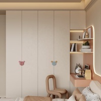 Armoire pour enfants en bois massif de haute qualité, moderne, premium, gain de place, écologique, durable, meubles de chambre à coucher