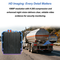 Dispositivo de Rastreo GPS para Automóvil 1080p 4G LTE 2G GSM con Cámara de Doble Lente, Tarjeta SIM y Almacenamiento en la Nube para Gestión de Flotas y Rastreo por PC