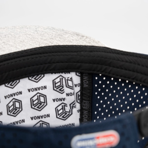 หมวกกอล์ฟกันน้ำแบบกำหนดเอง 5 แผ่น TCAP จีน พร้อมแผ่นยางติด  รุ่น Performance สีขาว - Product Image 5