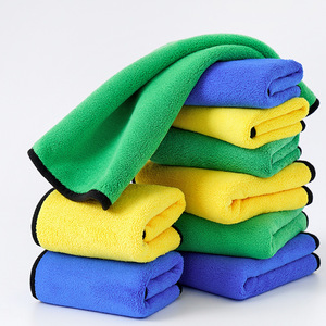Serviettes de lavage de voiture en microfibre 110g, épaisses et très absorbantes pour le nettoyage automobile - Product Image 1