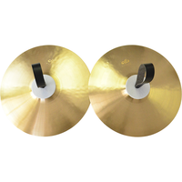 HUAYUN Factory Made Professional Brass Alloy Hand Hammered Percussion Musical Instrument Cymbals For Stage Concert Performance