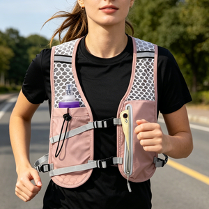 Sac à dos de course léger et étanche OEM en stock, avec poche isotherme et bouteilles d'eau, <span class=keywords><strong>pour</strong></span> hommes, idéal <span class=keywords><strong>pour</strong></span> <span class=keywords><strong>la</strong></span> randonnée - Product Image 6