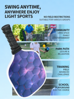 Pala de Pickleball Crest Pro de Fibra de Carbono T700 de 16 mm, Fabricada con Tecnología de Prensado en Caliente Integrada, Punto Dulce Grande, Golpe Silencioso, Personalizada para Aficionados