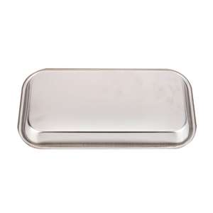 Bandeja médica de acero inoxidable, placa dental cuadrada, cuidado bucal, placas de materiales de dentista - Product Image 2