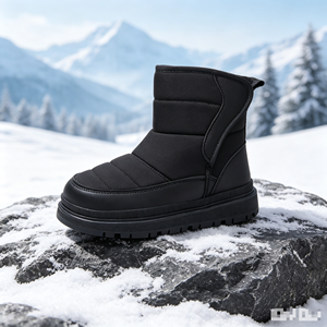 Stivali <span class=keywords><strong>Invernali</strong></span> <span class=keywords><strong>Termici</strong></span> TEC per Bambini, Completamente Foderati in Peluche, Impermeabili, Resistenti al Freddo, con Cinturino Magico Regolabile - Product Image 6