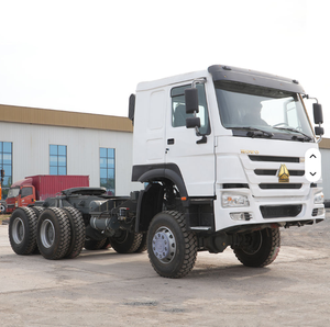 Camion tracteur HOWO 6X4 à prix d'usine, nouvelle cabine, pneus neufs, 40T, 371 ch, tête de camion avec moteur Weichai, Euro 3, diesel, conduite à gauche - Product Image 1