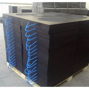 500*500*40mm coussinets de jambe de grue en polyéthylène de haute qualité/tampon de stabilisateur - Product Image 4