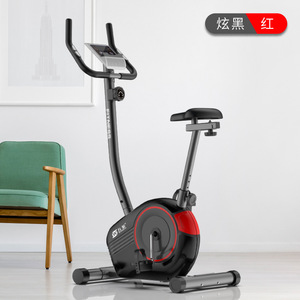 Bicicleta de Ejercicio Magnética Vertical 86x48x138cm con Resistencia Ajustable, Equipo de Fitness para Interiores - Product Image 1