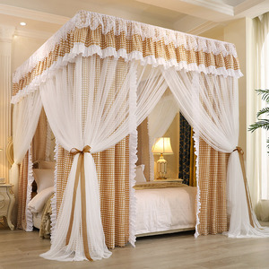 Sang trọng Hoàng Gia Palace tán mosquitero Polyester lưới muỗi <span class=keywords><strong>net</strong></span> với bộ đồ Giường lưới lều cho cửa du lịch cho trang trí sử dụng - Product Image 6