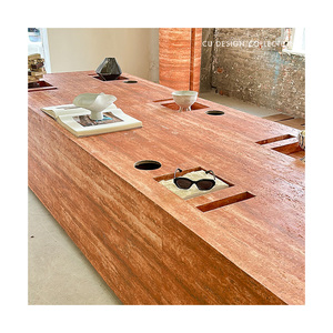 Hot bán nhân tạo <span class=keywords><strong>Slate</strong></span> linh hoạt gạch mềm đá lineartravertine đá mềm trong nhà và ngoài trời - Product Image 4