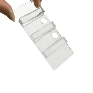 KAIERWO Manufacturer OEM High precision polish lens clear PMMA acrylic plastic part rapid prototype cnc machining service