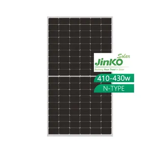 Jinko TOPcon modulo pannello fotovoltaico tipo N 410w 420w 430w pannello solare completamente nero