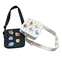Sac à bandoulière coréen en silicone CHINFAI DIY avec breloques pour femme, mignon, ouvert, étanche, pour téléphone portable, tendance