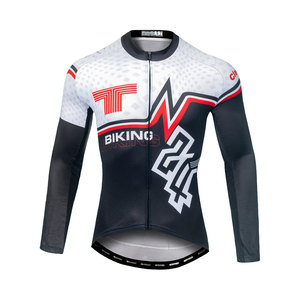 Maillot de cyclisme en gros à manches courtes/longues/demi-longues pour VTT, séchage rapide, respirant, pour amateurs, clubs, VTT et vélo de route - Product Image 1