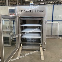 Four de cuisson à vapeur et machine à fumer VBJX en acier inoxydable pour poisson-chat, poisson, bacon, poulet, avec contrôleur de fumoir