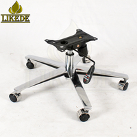 Base de chaise de bureau exécutive en alliage d'aluminium cinq étoiles avec fonction ergonomique pour salle de réunion et chaise d'ordinateur