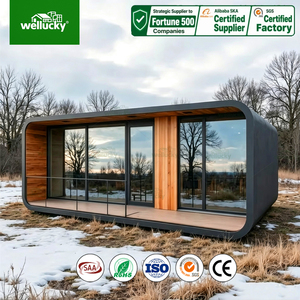 WELLUCKY Glamping Park Resort - Casa Prefabricada Modular Tipo Cabaña Apple, Directo de Fábrica, Personalizable - Product Image 1