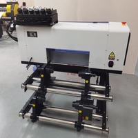 Nueva Impresora UV DTF con Cabezal de Impresión Daul XP600 y Cabezal de Impresión Epson, Impresora Automática Todo en Uno A3+ de Escritorio para Calcomanías con Laminador